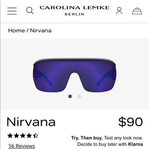 Kim Kardashian West Nirvana Sunglasses